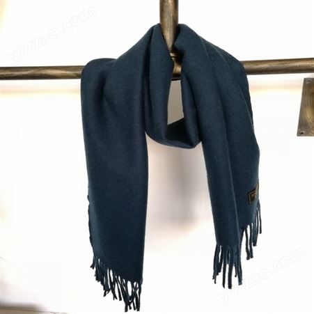 围巾量大价优 藏青色围巾 品种多样保暖围巾