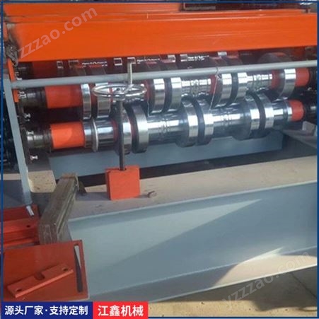 江鑫全自动楼承板设备  供应镀锌钢构楼承板压瓦机