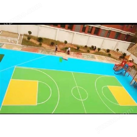 拼装地板划线篮球场场地视频吉林羽毛球场悬浮地板湘冠体育
