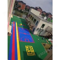 云南鲁甸幼儿园悬浮垫地板室外拼装地板价格湘冠供应